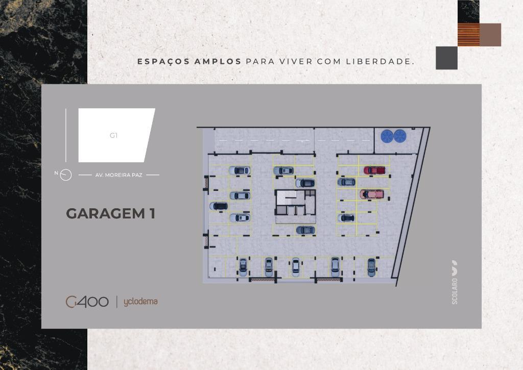 Área social - Garagem 01